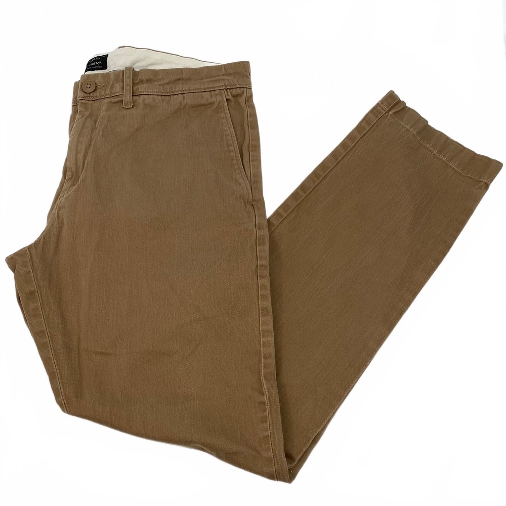J. Crew Tan Cotton Blend Chinos 484 Slim | Men’s 32 Regular
